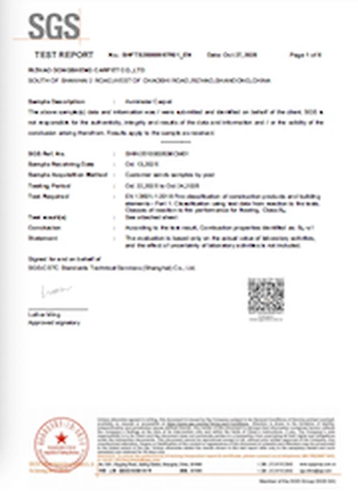 SGS test report 1 SGS test report 1